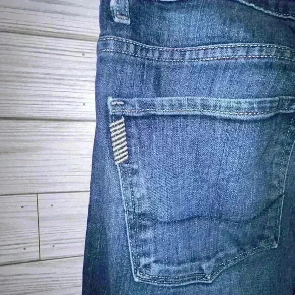 Paige Doheny black label Straight Leg medium Wash Jeans - Picture 4 of 6